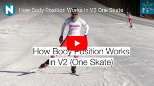 How Body Position Works in V2 Skate Skiing