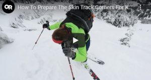How To Prepare The Skin Track Corners For Kick Turning